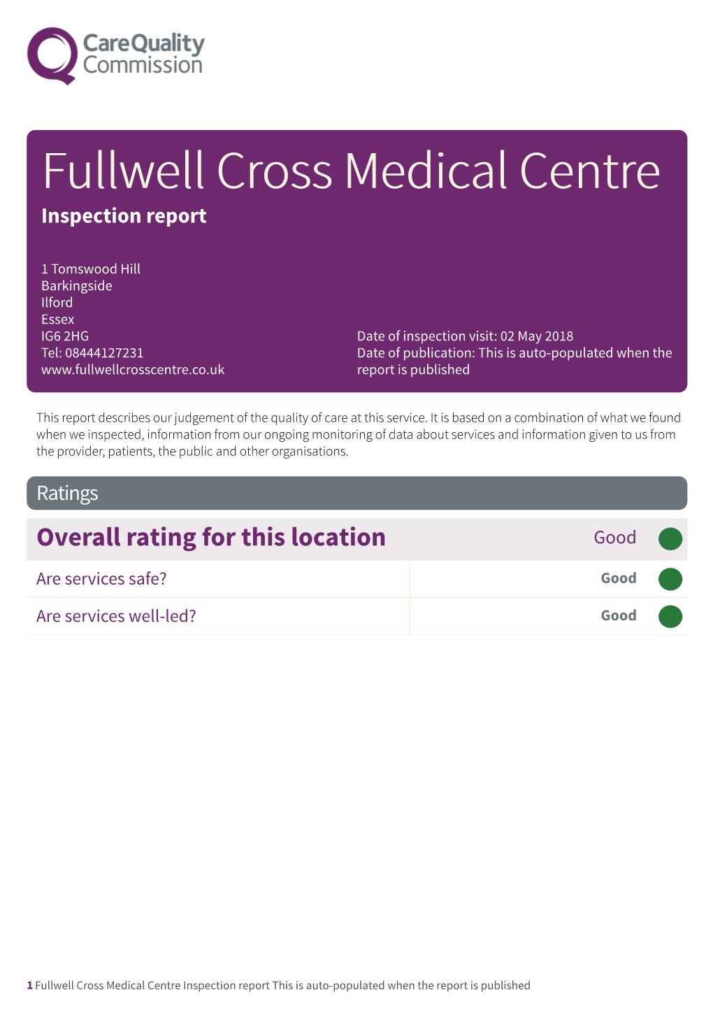 1-549913696 Fullwell Cross Medical
