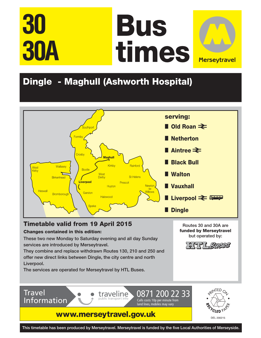 Dingle - Maghull (Ashworth Hospital)