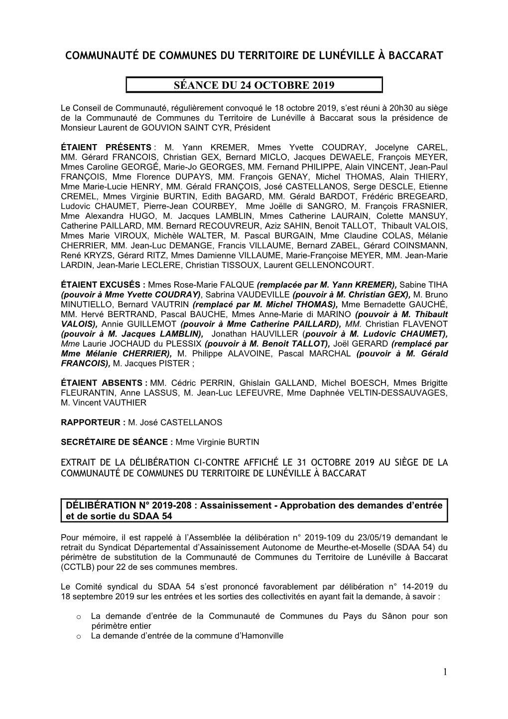 Communaute De Communes Du Lunevillois