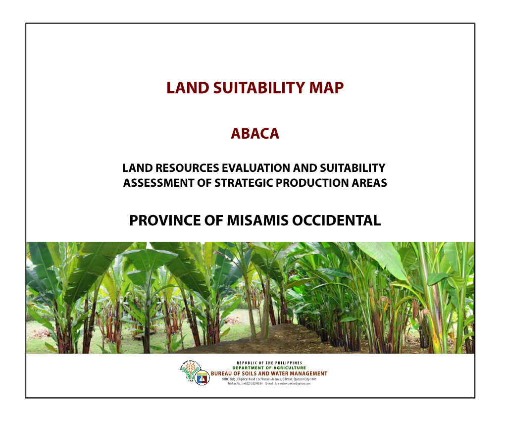 Land Resources Evaluation and Suitability Assessment of Strategic Production Areas