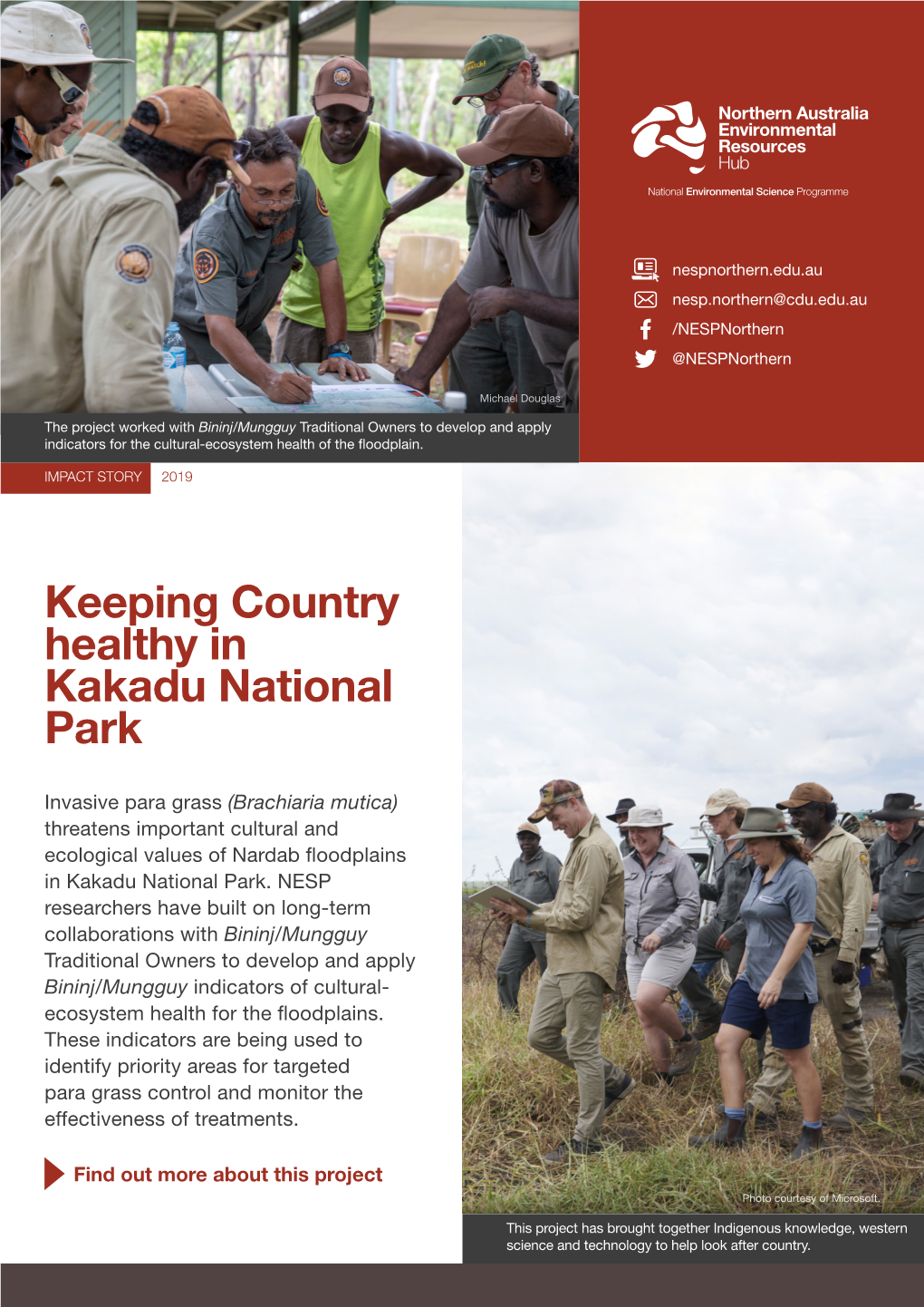 Keeping Country Healthy in Kakadu National Park