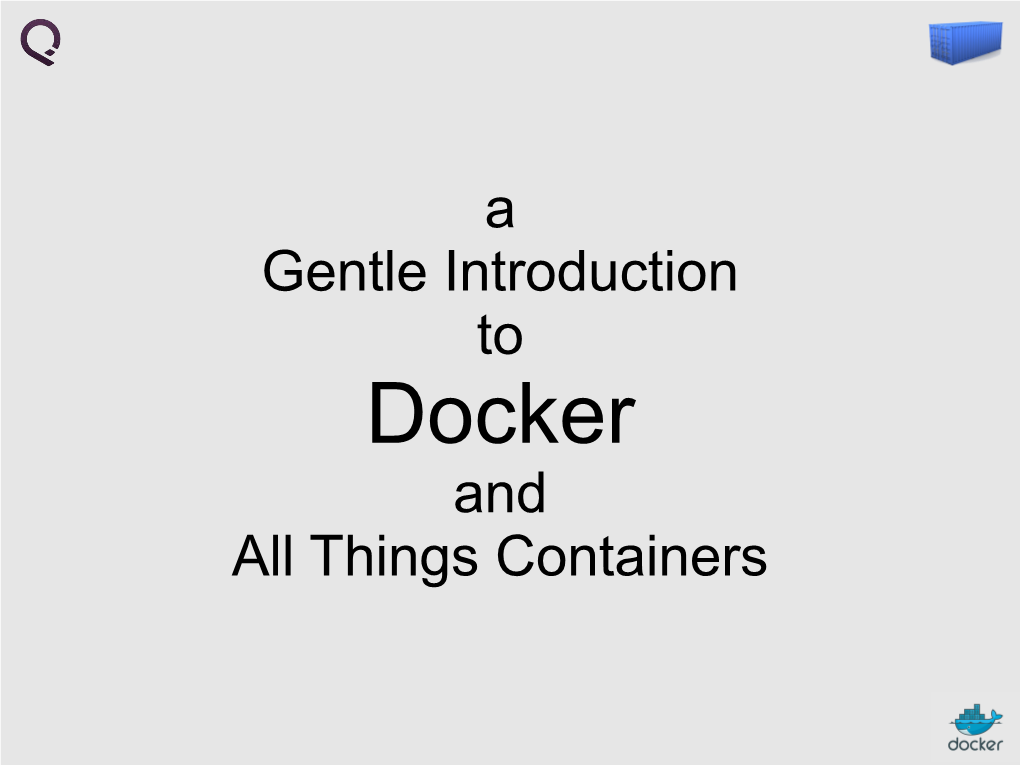 Docker Deployment