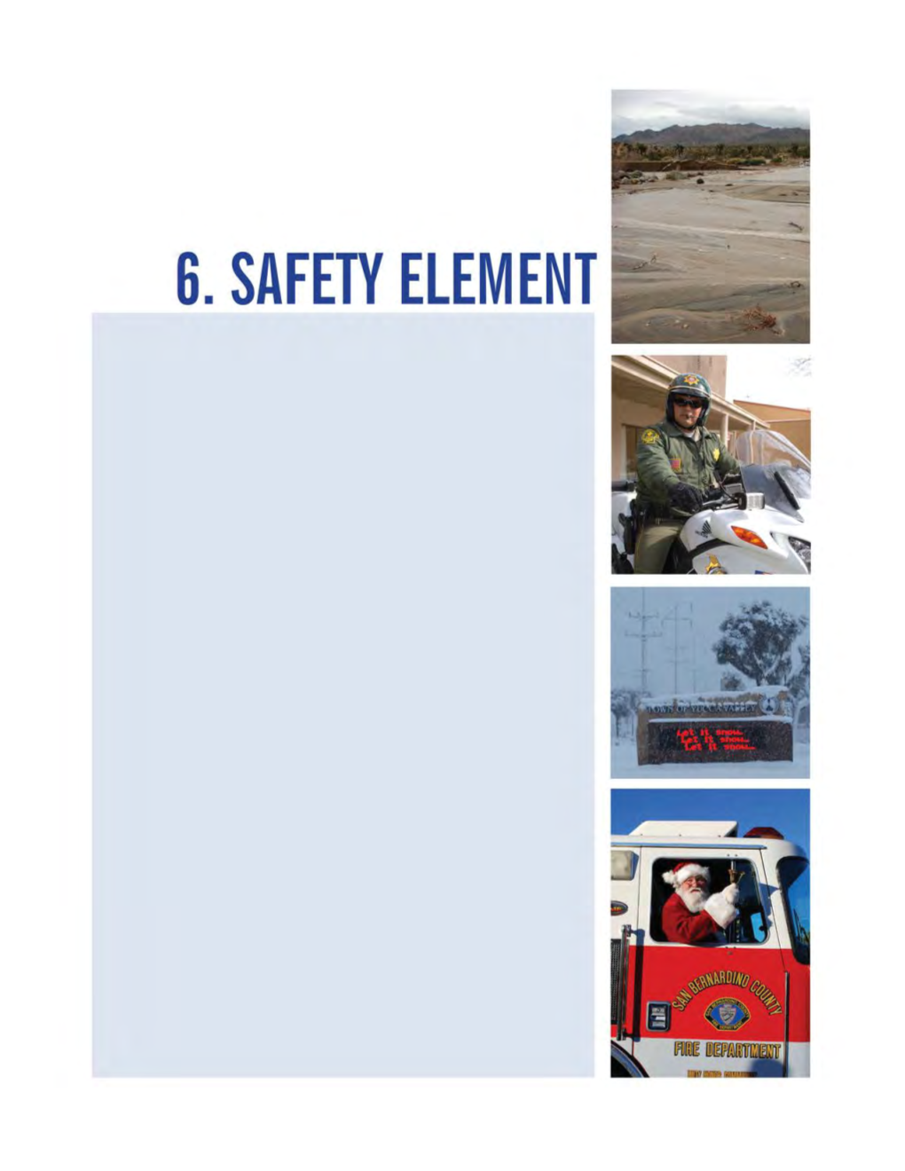 6 Safety Element