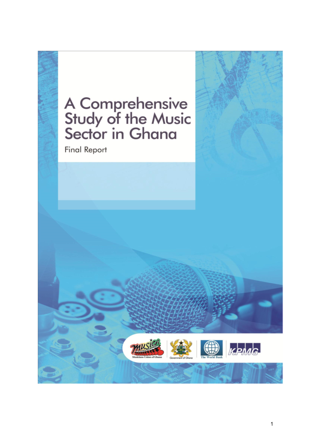 A Study of the Music Sector in Ghana Questionnaire for Traditional Folkloric Groups