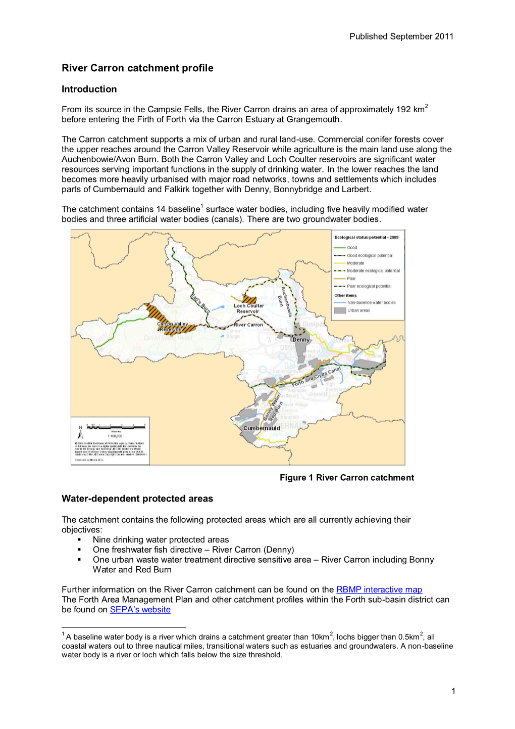 River Carron Catchment Profile