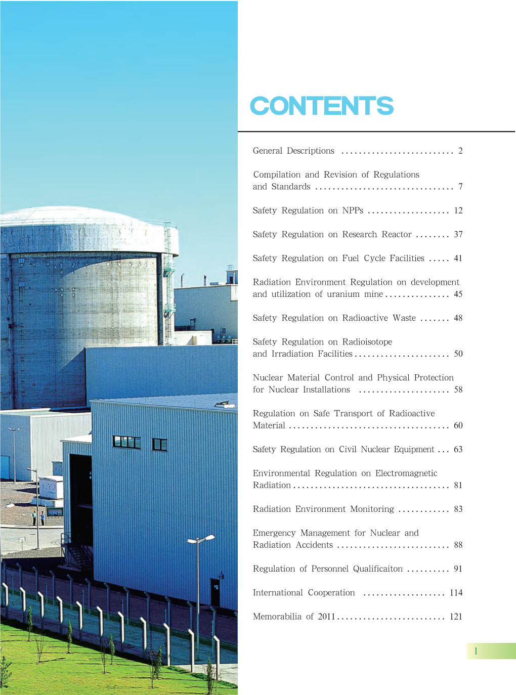National Nuclear Safety Administration 2011 Annual Report