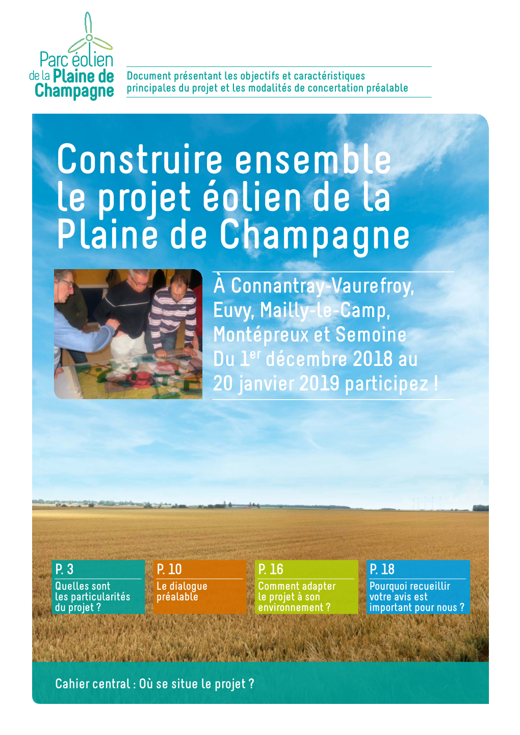 Construire Ensemble Le Projet Éolien De La Plaine De Champagne