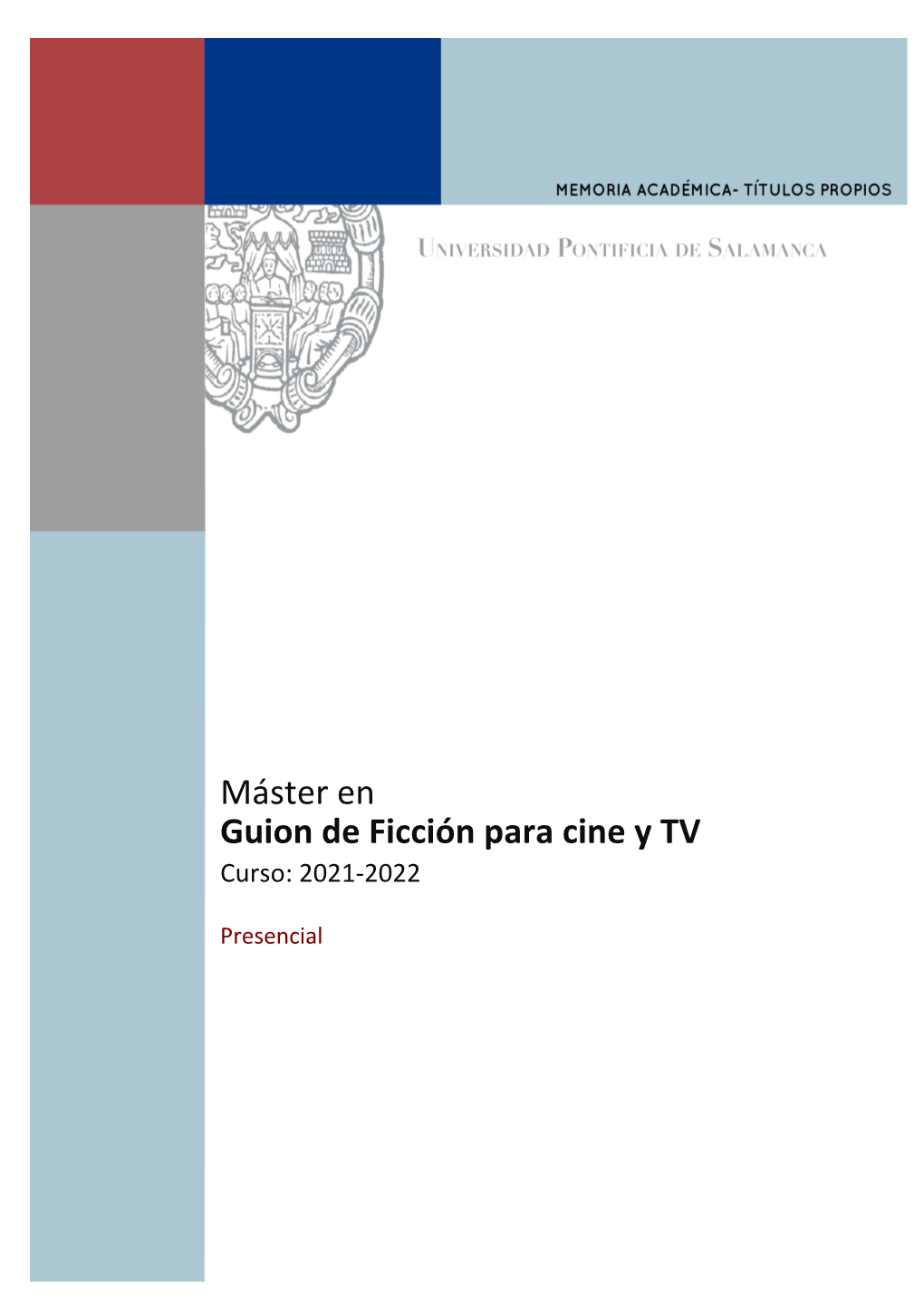 Ster Guión Cine Y TV 2021-2022