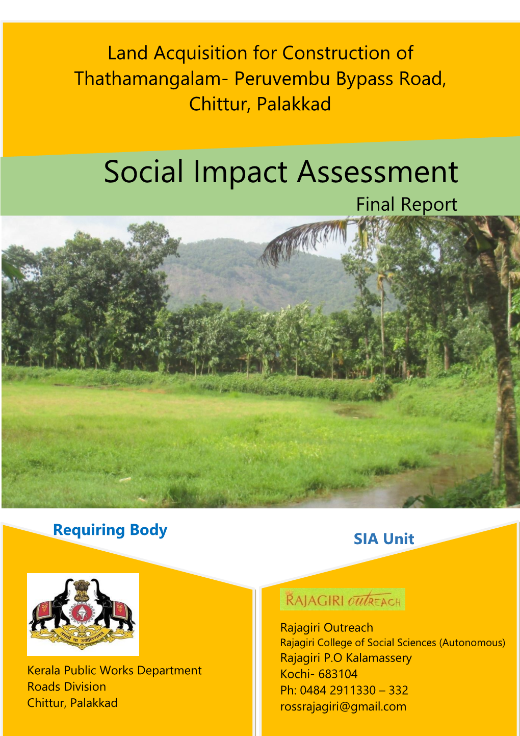 Social Impact Assessment Final Report