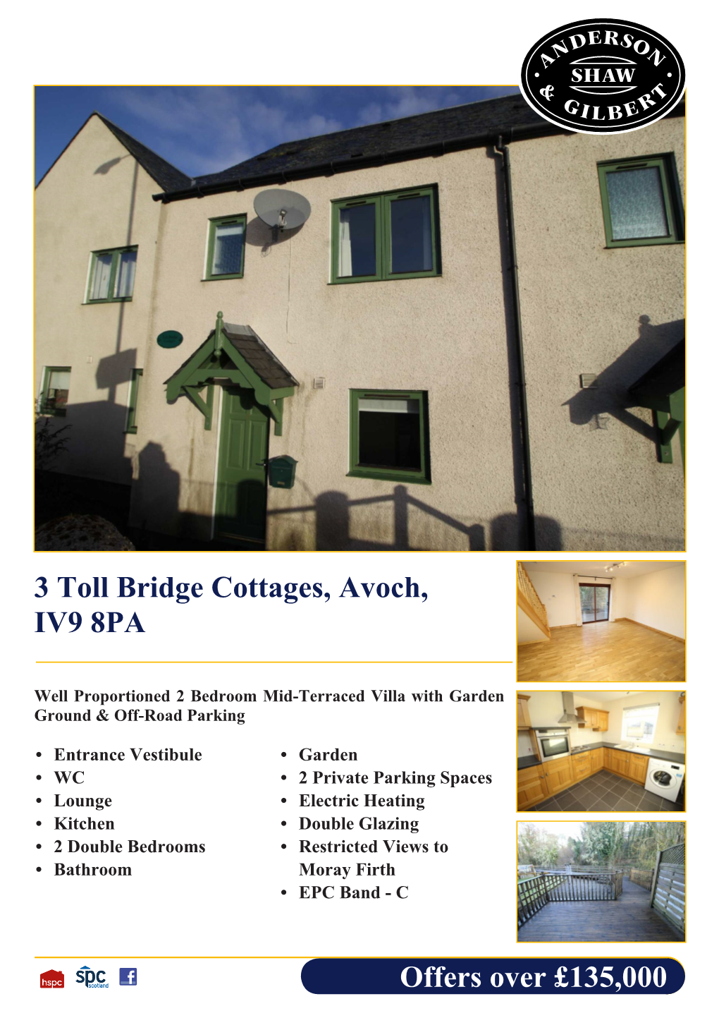 Offers Over £135,000 3 Toll Bridge Cottages, Avoch, IV9