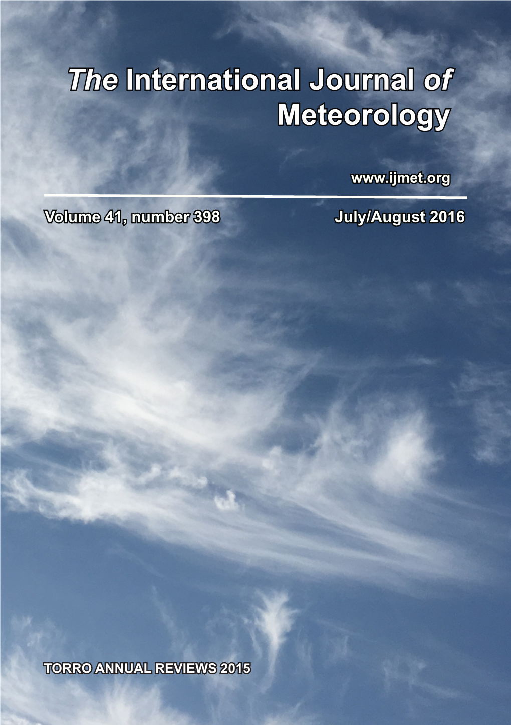 The International Journal of Meteorology