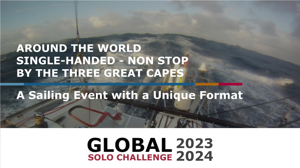 Global Solo Challenge Dossier