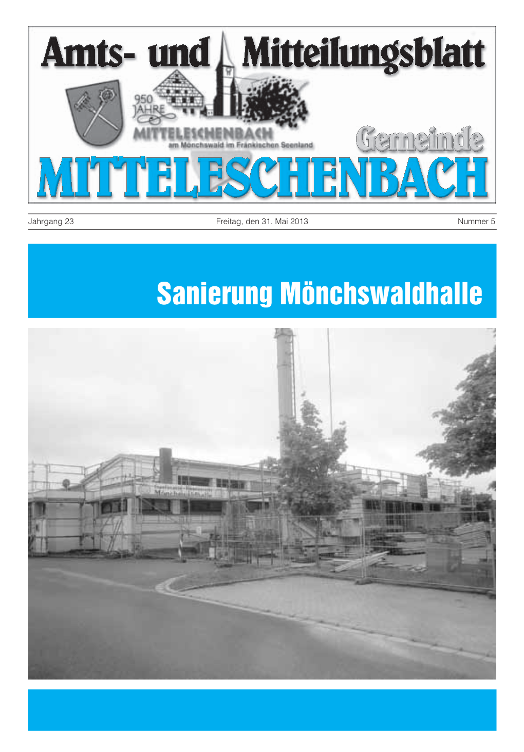 Sanierung Mönchswaldhalle Mitteleschenbach - 2 - Nr