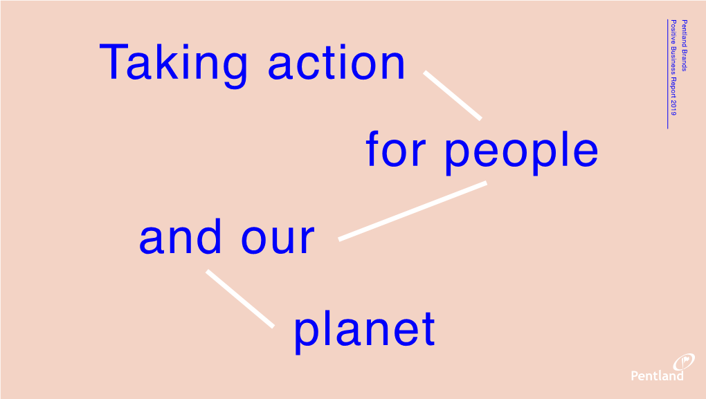 Taking Action for People and Our Planet