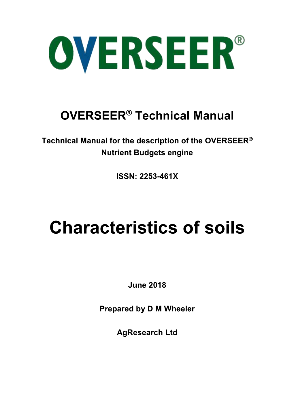 Characteristics of Soils