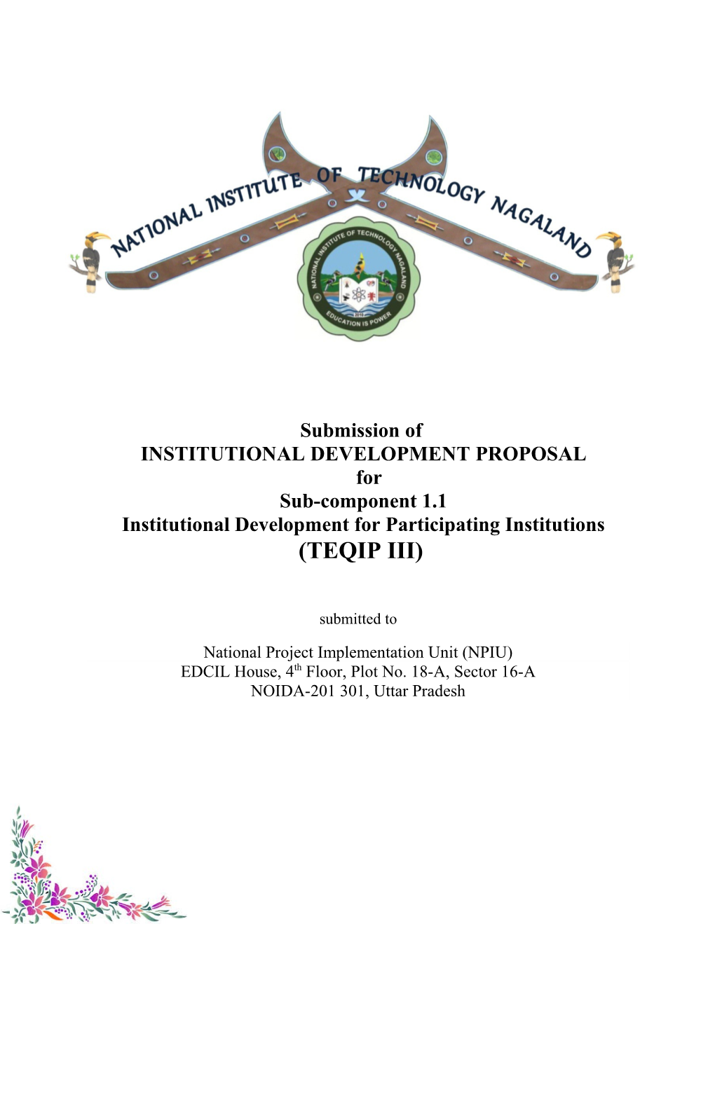 Institutional Development for Participating Institutions