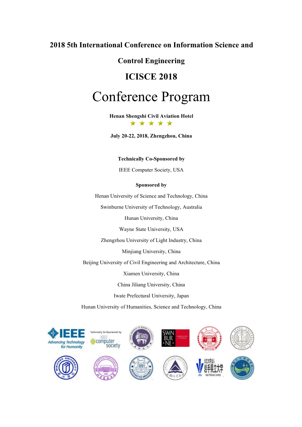 Conference Program