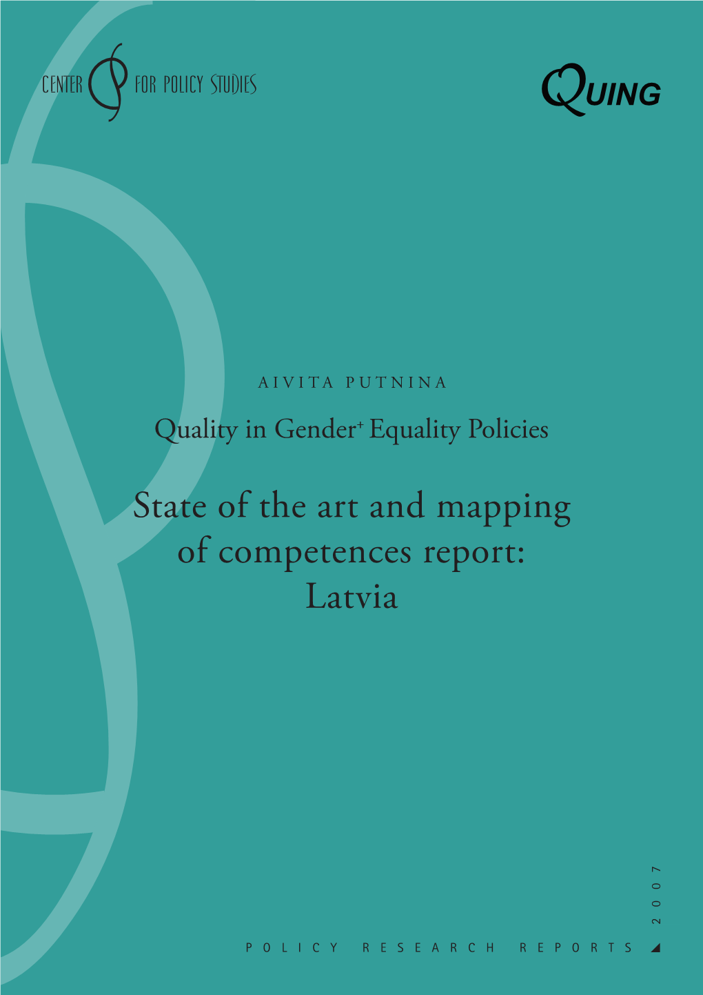 State of the Art and Mapping of Competences Report: Latvia 2007