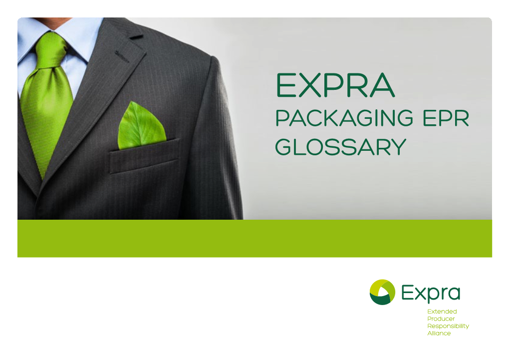 EXPRA Packaging EPR Glossary 2