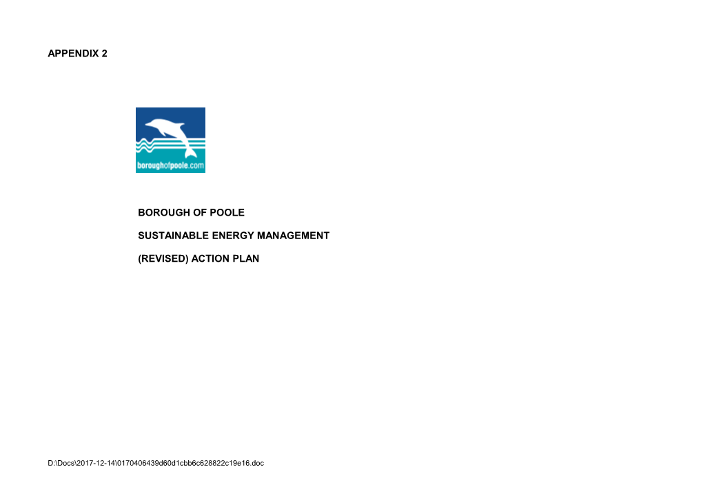 Sustainable Energy Management - Appendix 2