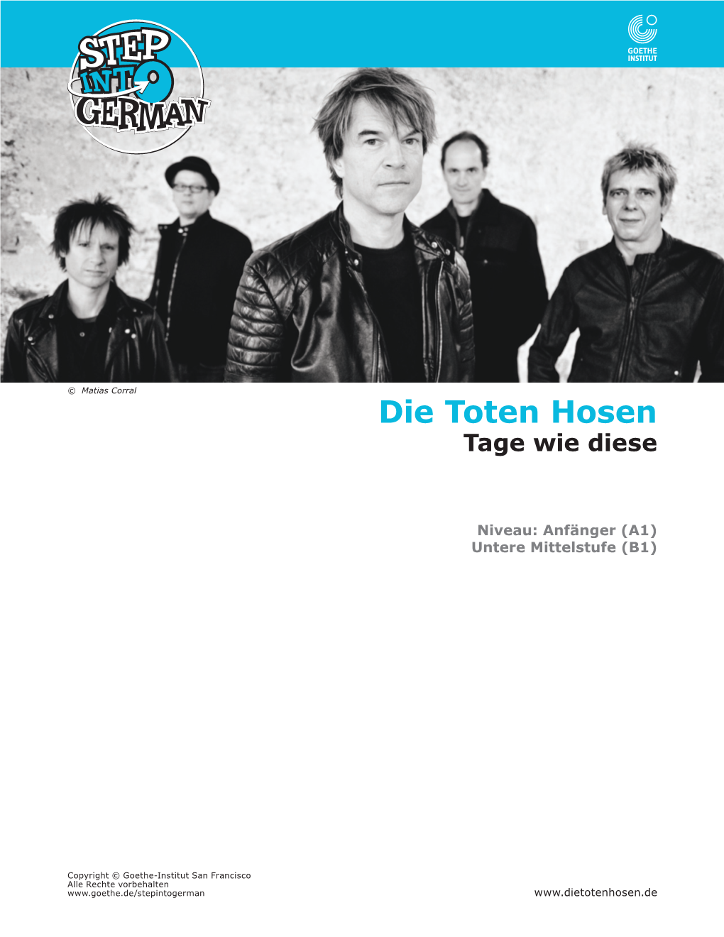 Die Toten Hosen – Tage Wie Diese