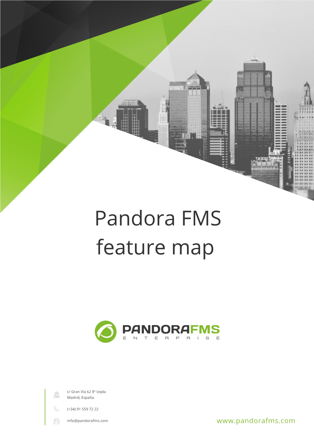 Pandora FMS Feature Map