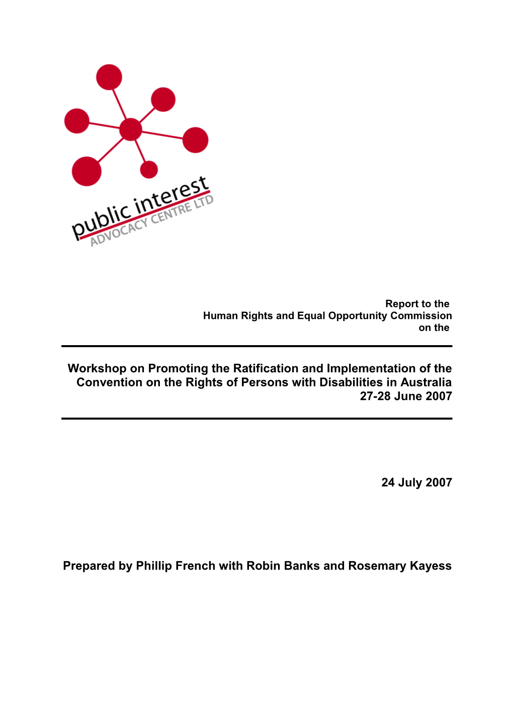 Human Rights And Equal Opportunity Commission