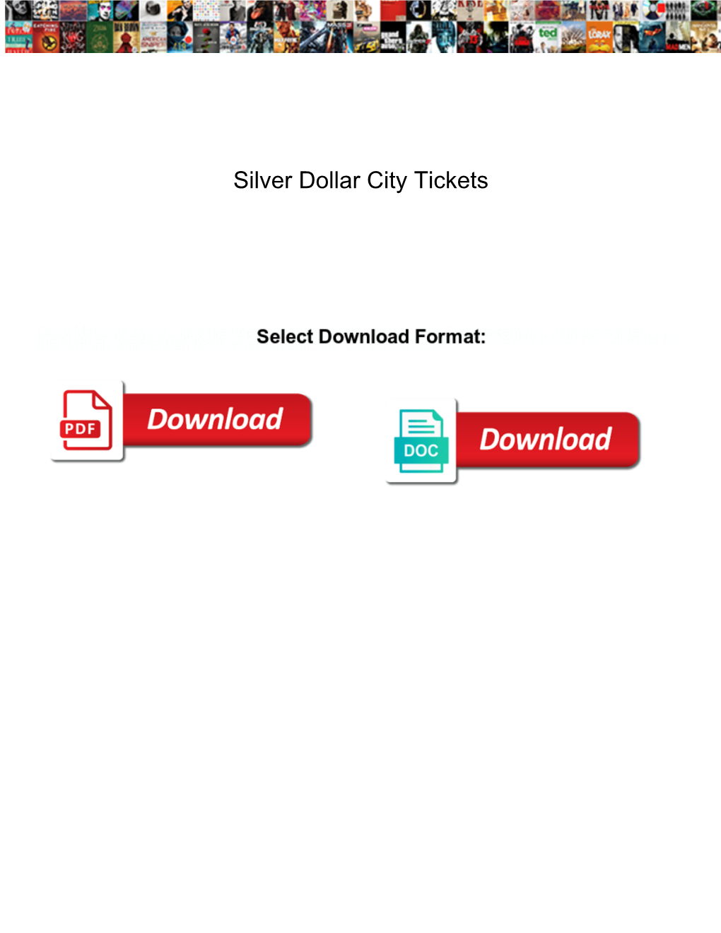 Silver Dollar City Tickets