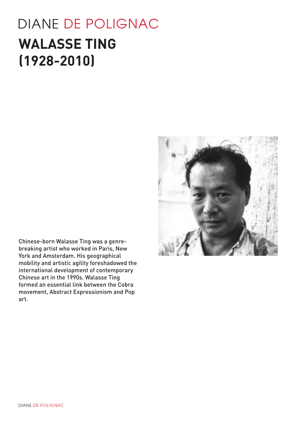 Walasse Ting (1928-2010)