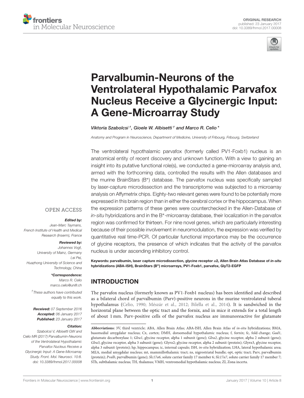 A Gene-Microarray Study