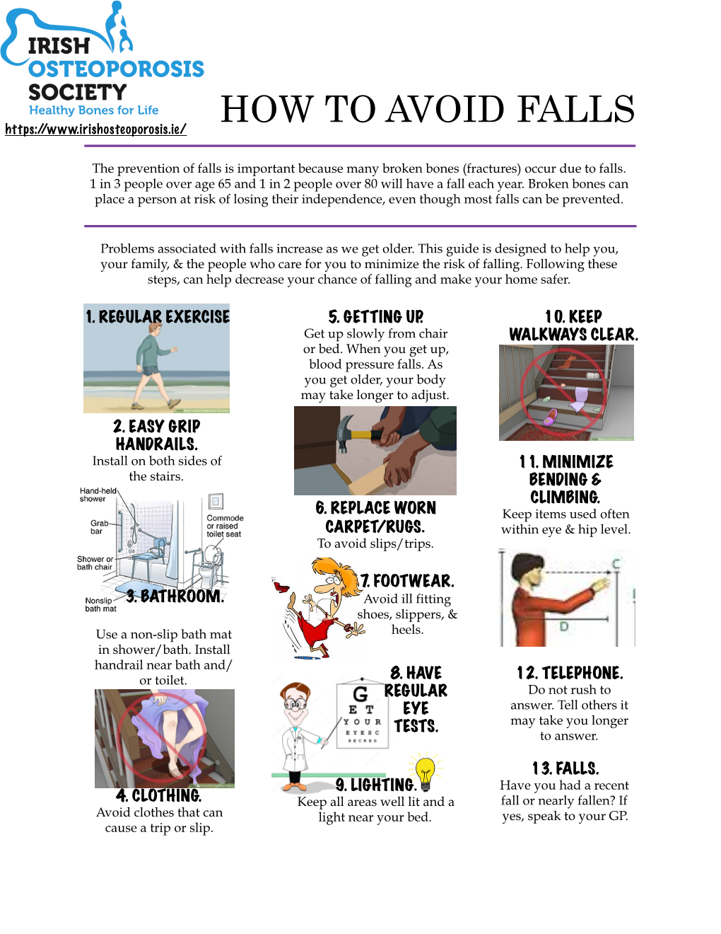 Factsheet Fall Prevention