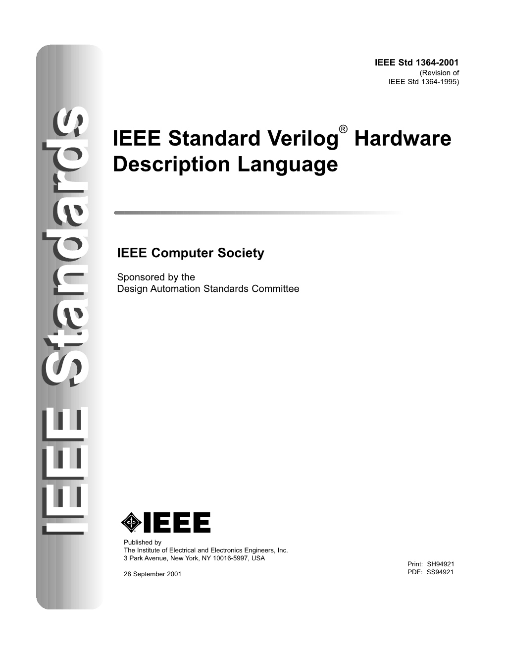 IEEE Std 1364-2001 (Revision of IEEE Std 1364-1995)