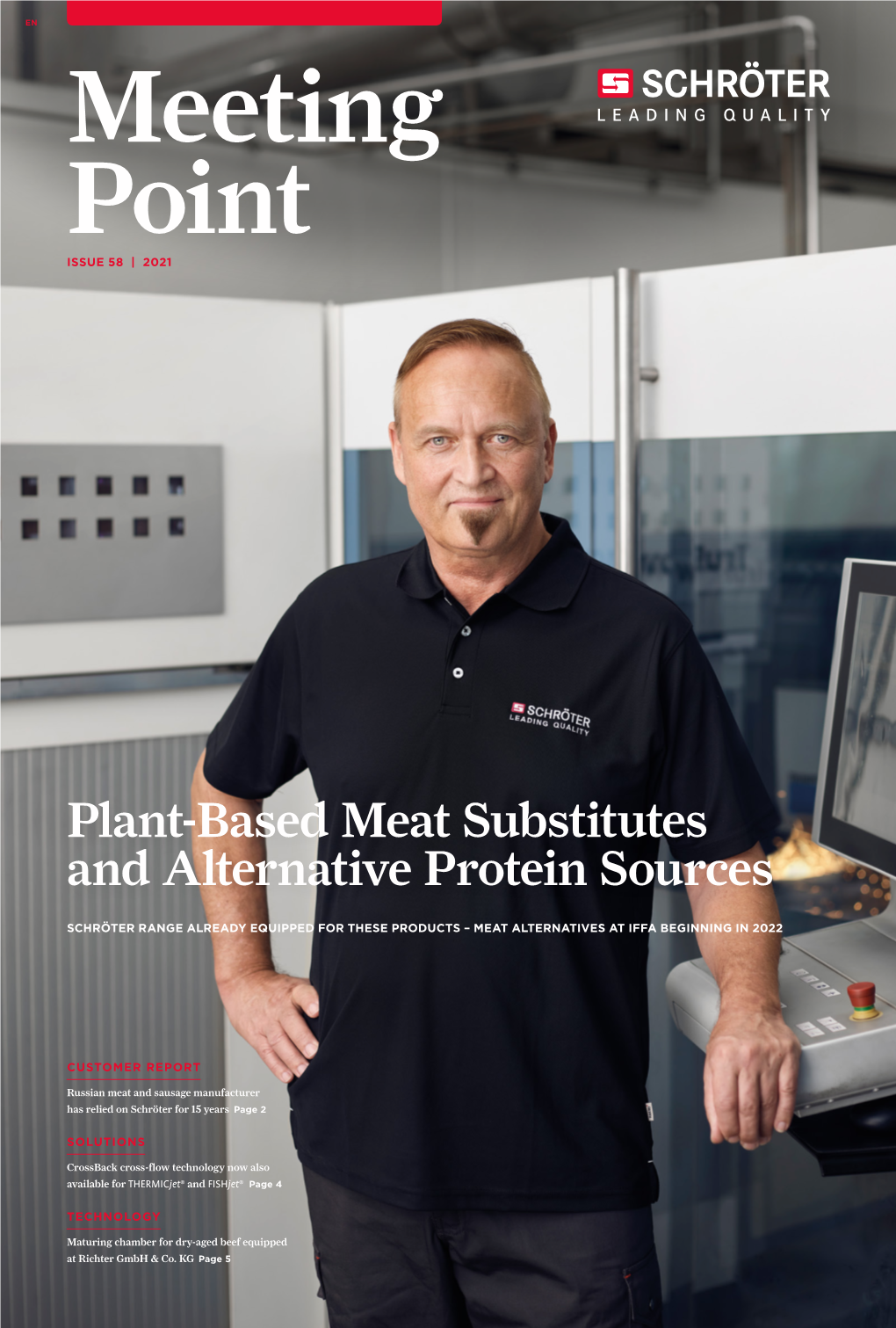 Plant-Based Meat Substitutes and Alternative Protein Sources