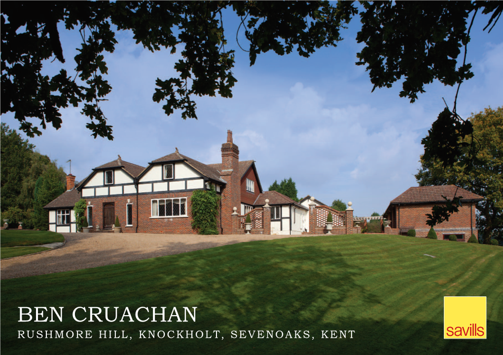 Ben Cruachan Rushmore Hill, Knockholt, Sevenoaks, Kent