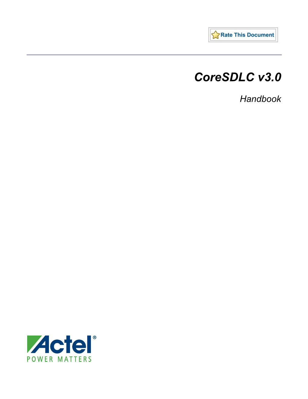 Coresdlc V3.0 Handbook 3