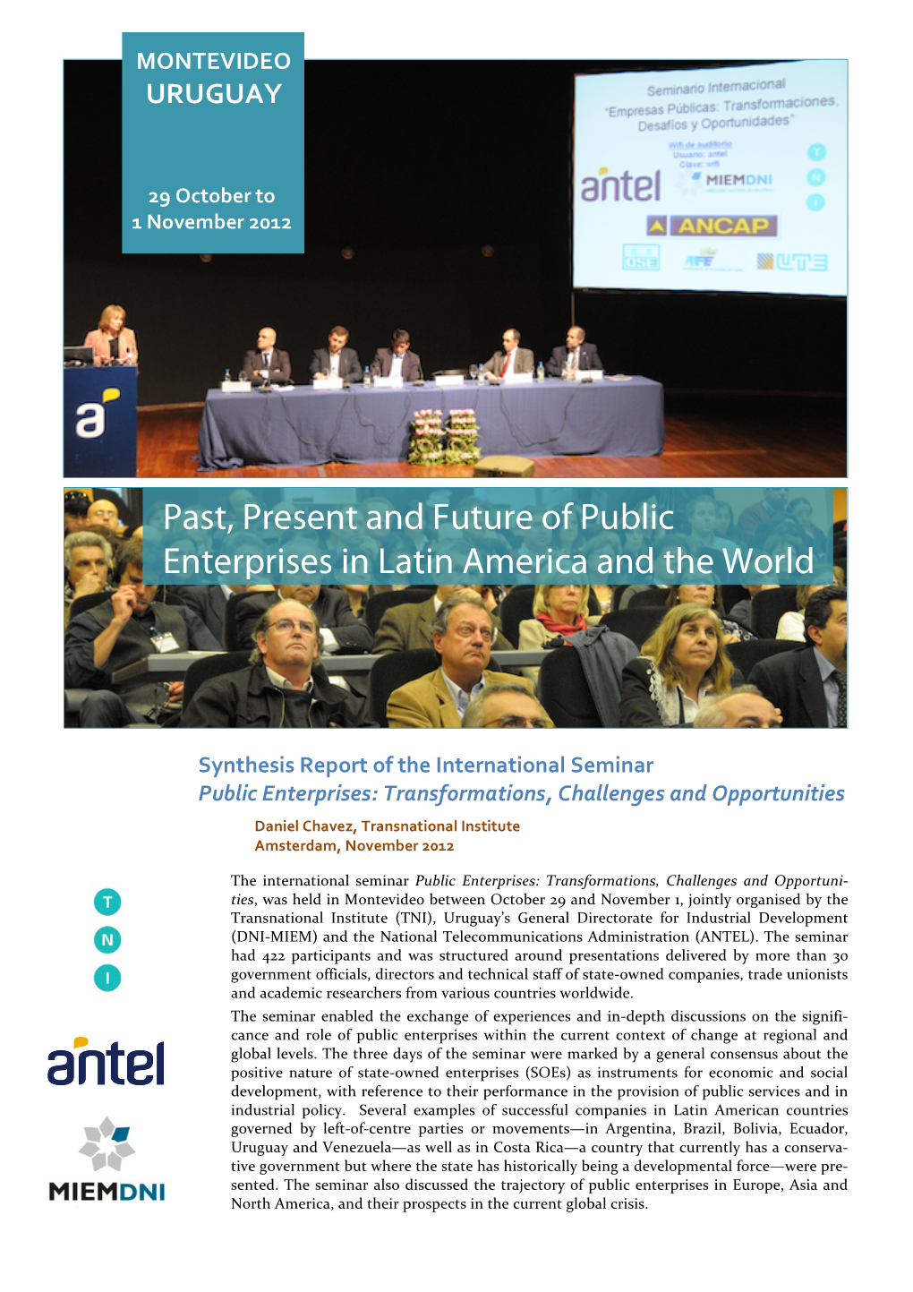 Download International Seminar Report On