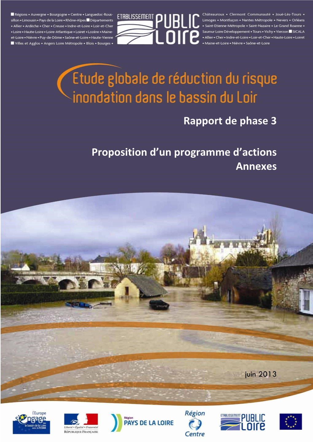 Etude Globale De Réduction Du Risque Inondation Dans Le Bassin Versant Du Loir