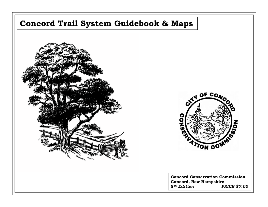 Concord Trail System Guidebook & Maps