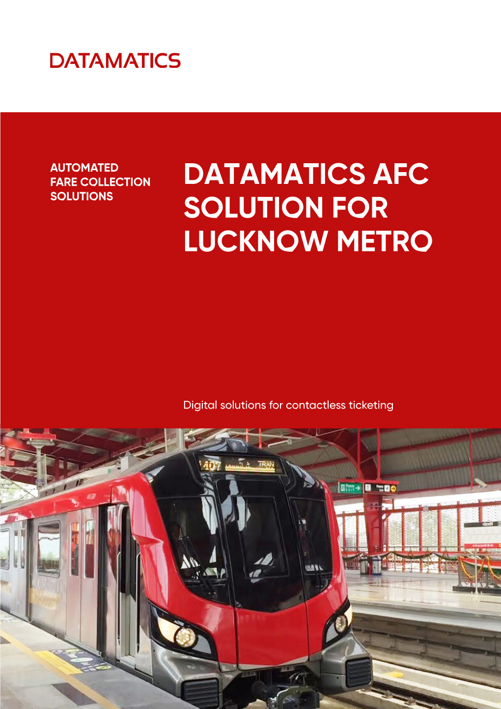 Brochure Automated Fare Collection for Lucknow Metro