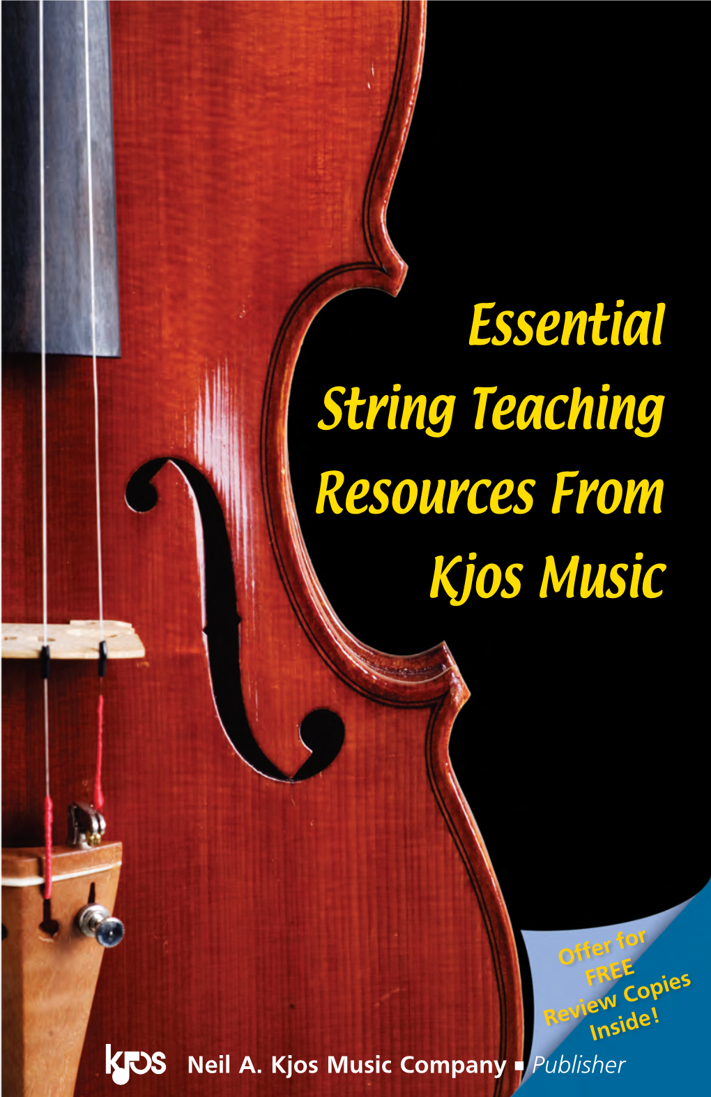 Essential String Teaching Resources from Kjos Music