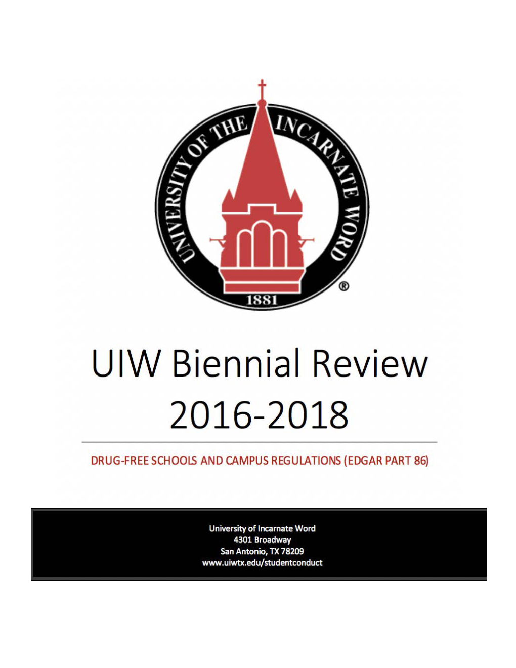 UIW 2018 Biennial Review