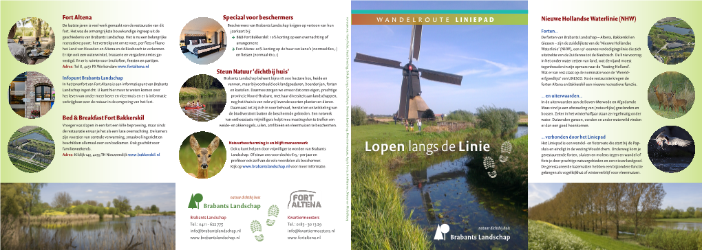 Lopen Langs De Linie Sluis En Eindigt in De Vesting Woudrichem