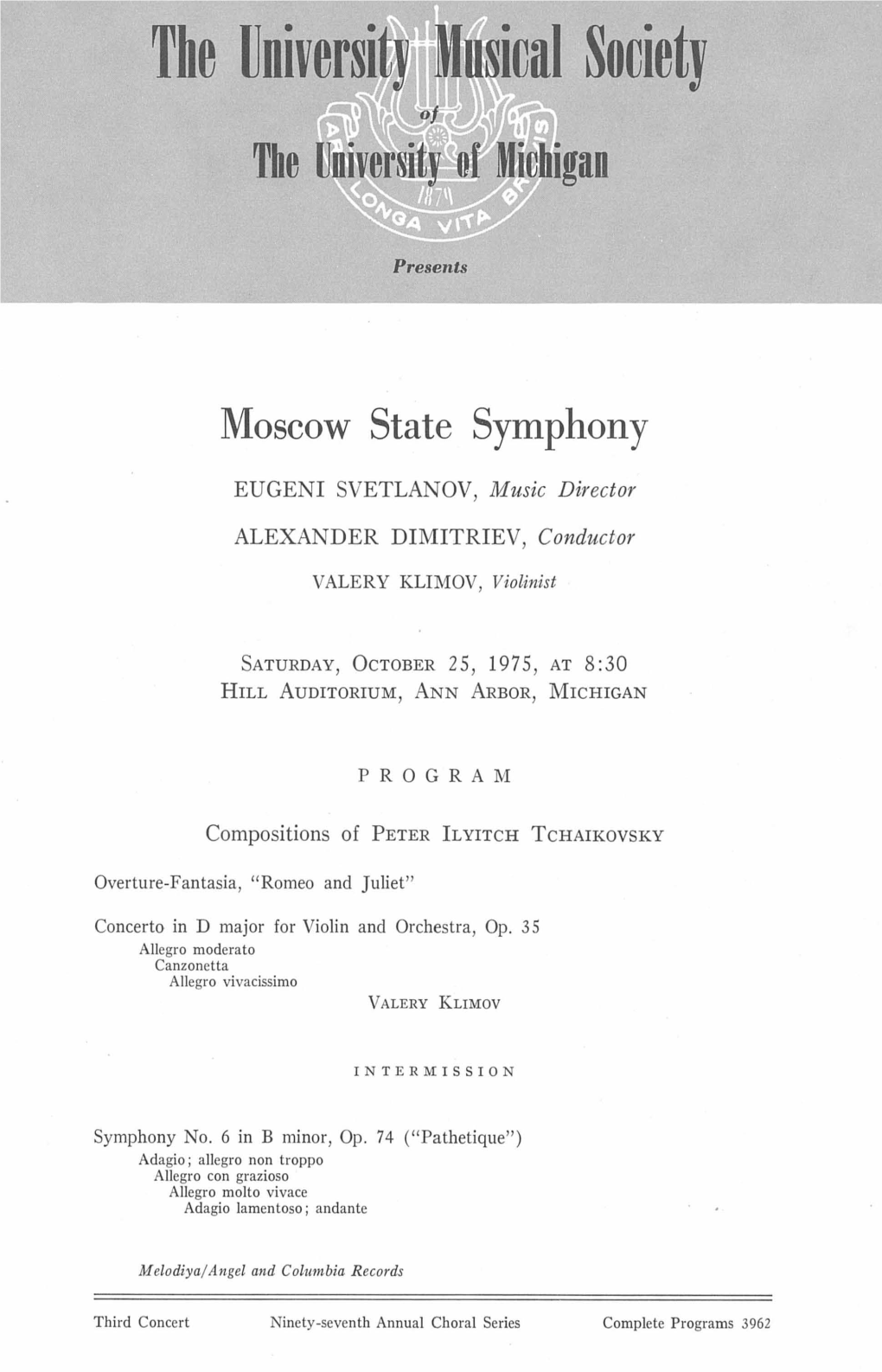 Moscow State Symphony