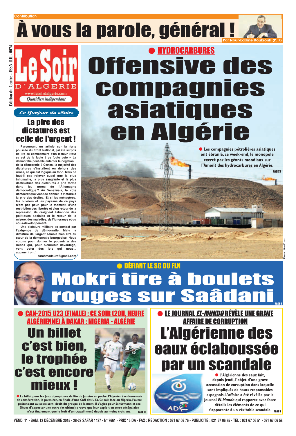 Offensive Des Compagnies Asiatiques En Algérie