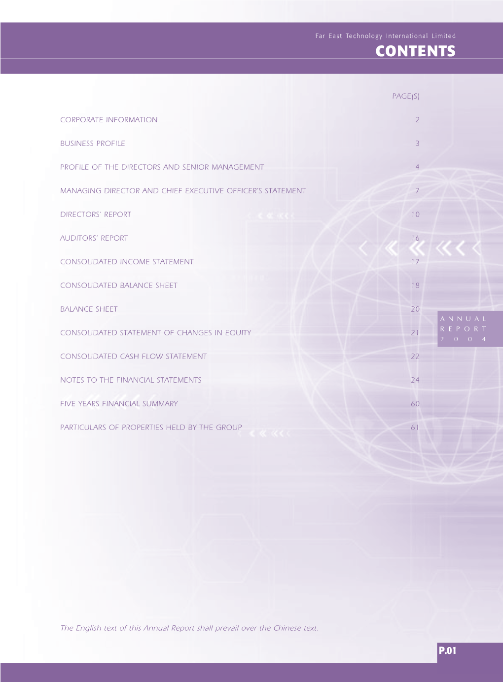 Balance Sheet 18