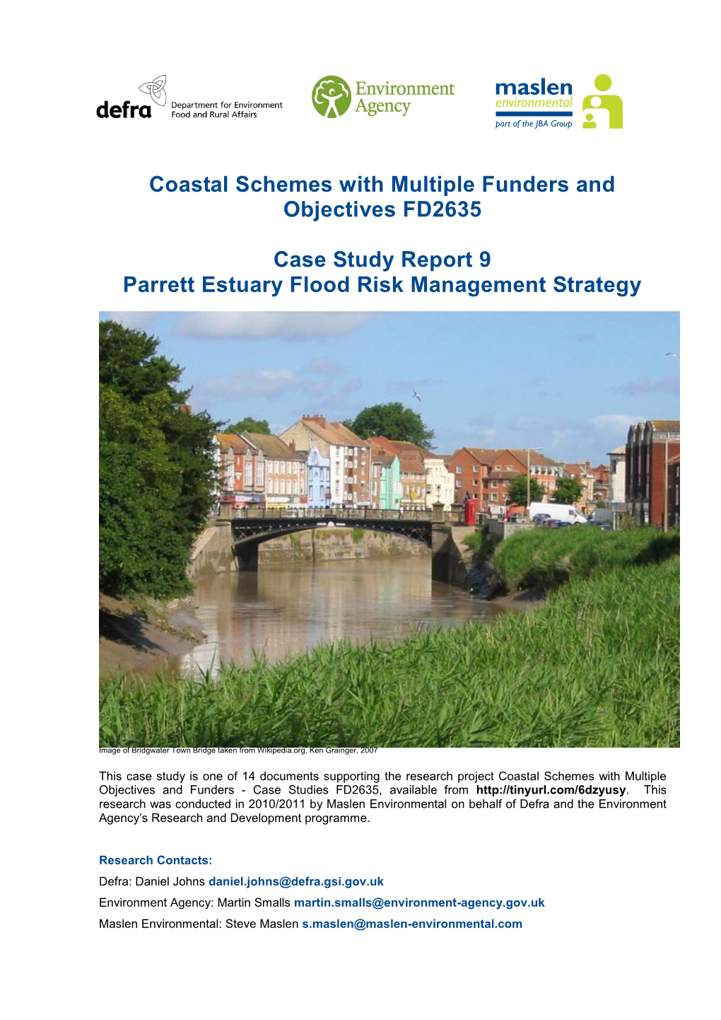 Case Study Report 9: Parrett Estuary Flood Risk Management Strategy