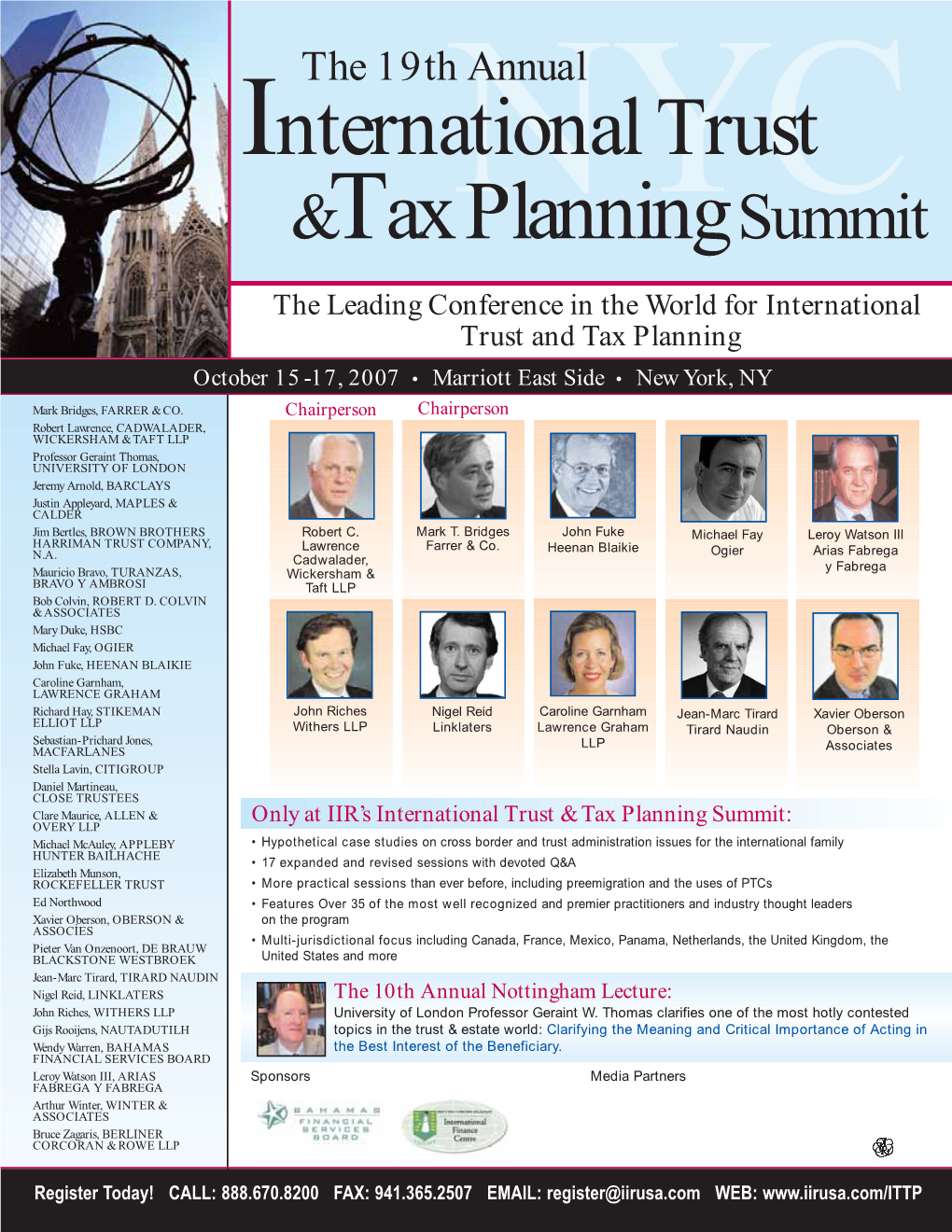 International Trust &Tax Planning Summit