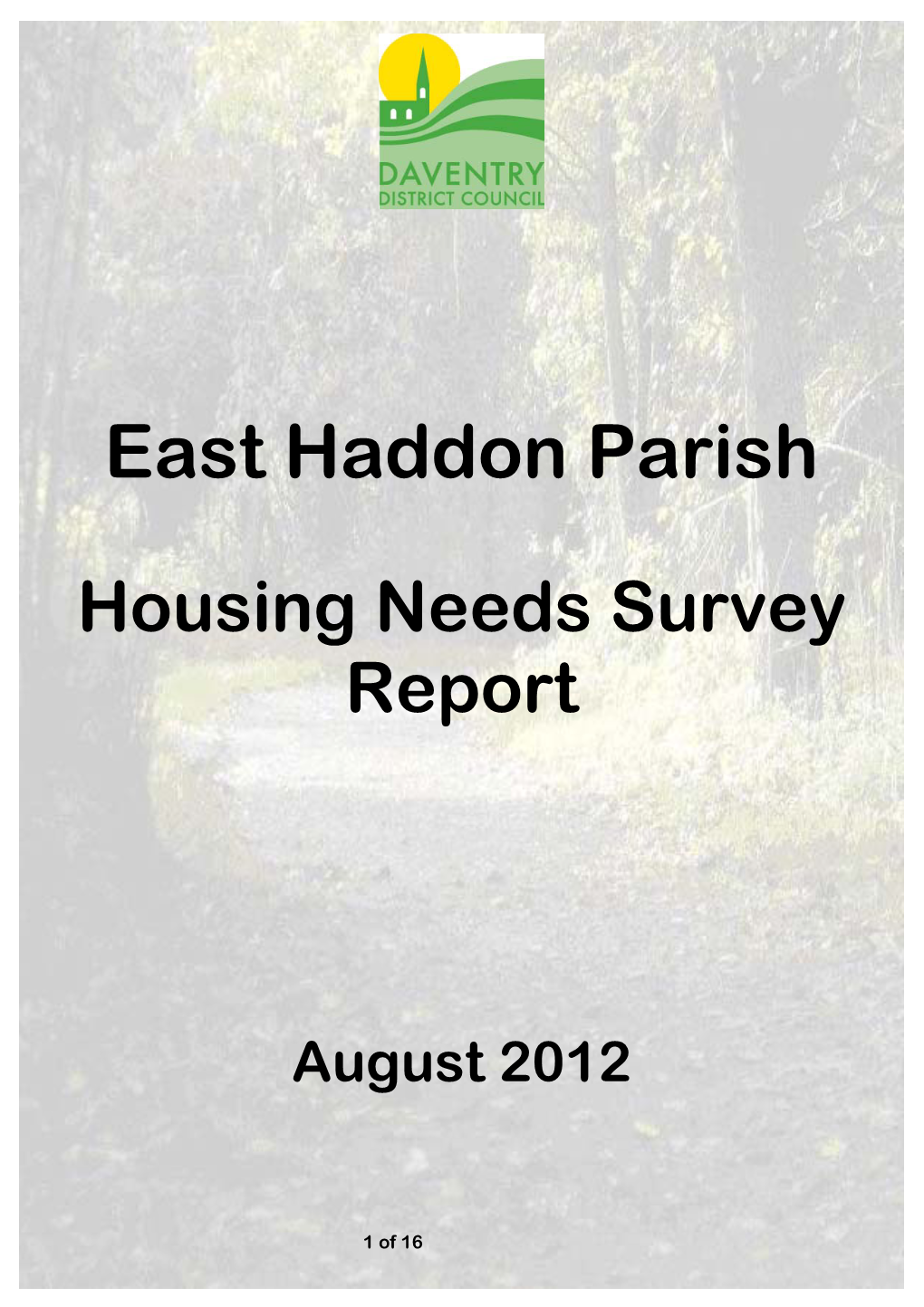 East Haddon Parish