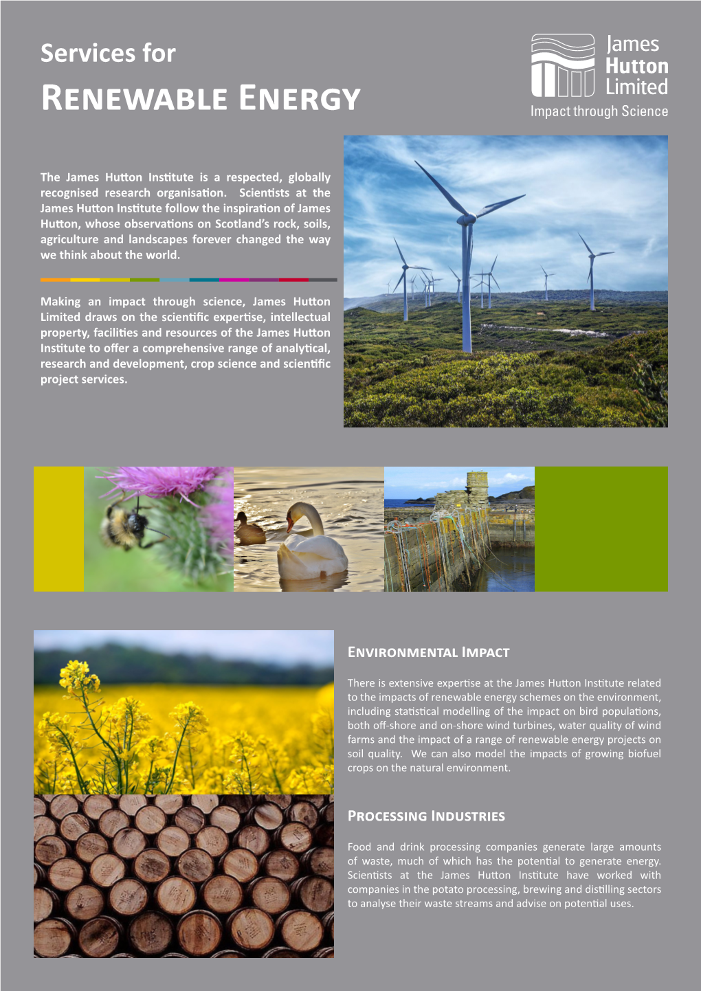 Services for Renewable Energy
