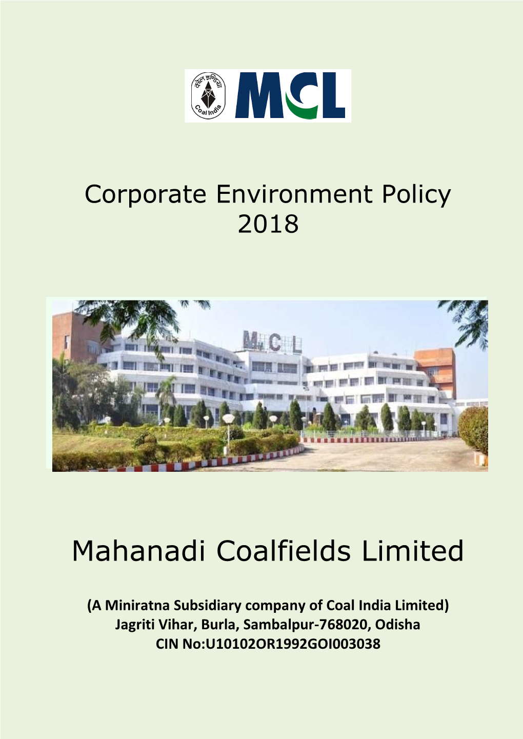 Mahanadi Coalfields Limited
